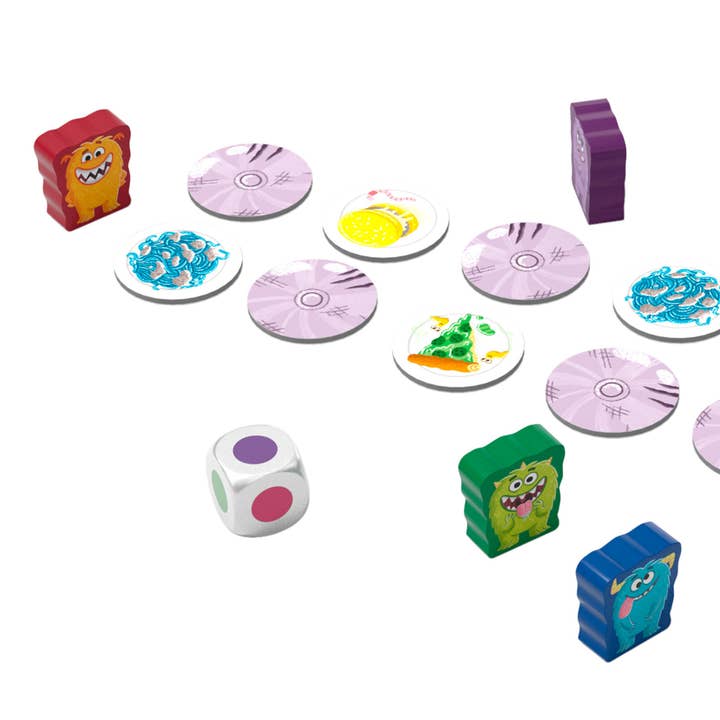 HABA USA - Wholesale Board Game - Monster Munch Game - Matching & Memory Challenge for Kids