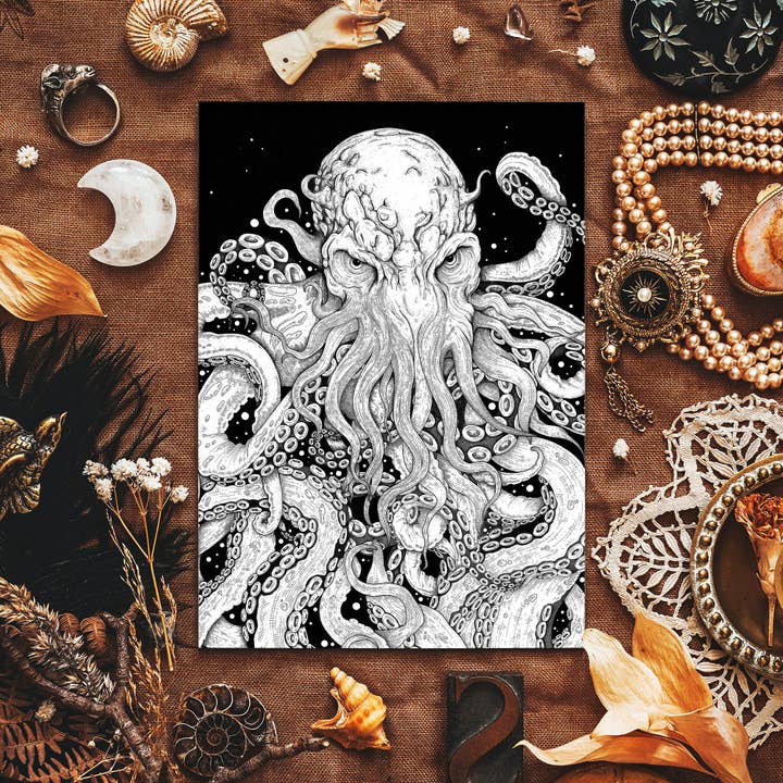 Great Old One - Giclée Art Print for wholesale by Print is Dead