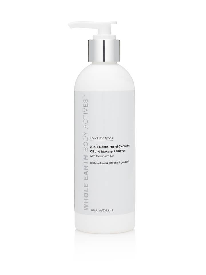 Nettoyant à huile pour le visage 2 en 1, démaquillant tout naturel pour la vente par WEBA Natural Products, Inc.