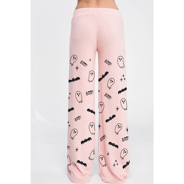 Phil Love - Wholesale Lounge Set - Women's - Halloween Boo print soft lounge wear set 13