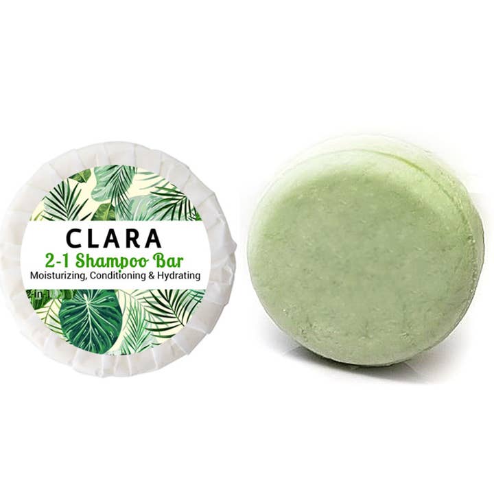 Clara 2-in-1 Shampoo Bar - Reinigt & Pflegt für den Großhandel von Nature Skin Shop LLC