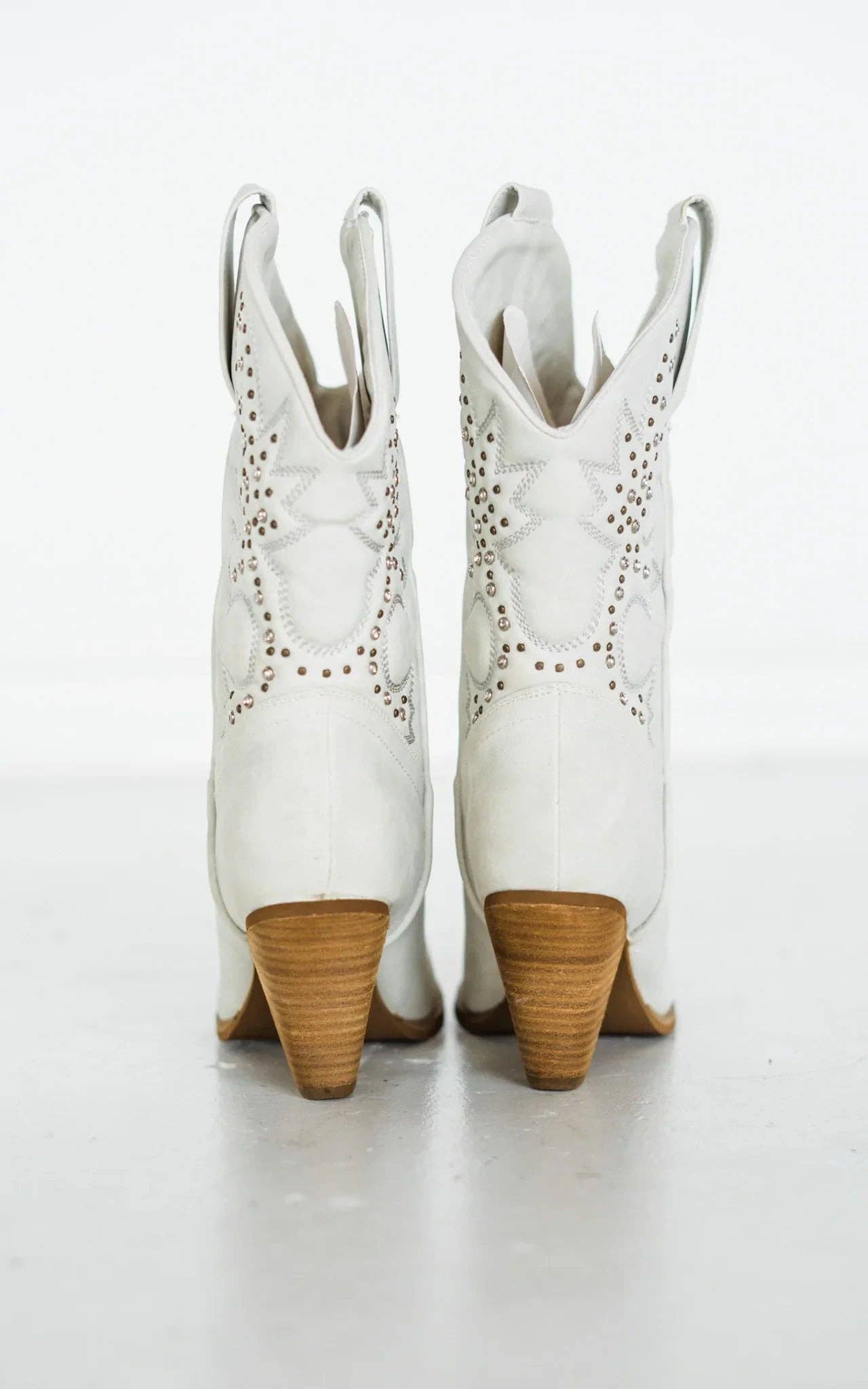Naughty Monkey Open Pack - Wholesale Cowboy Boots - Women's - Houston Western Boots in White3