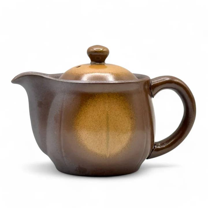 Inoue Tea - Wholesale Tea Pot - Mirai Brown Banko-yaki Kyusu - Japanese Teapot