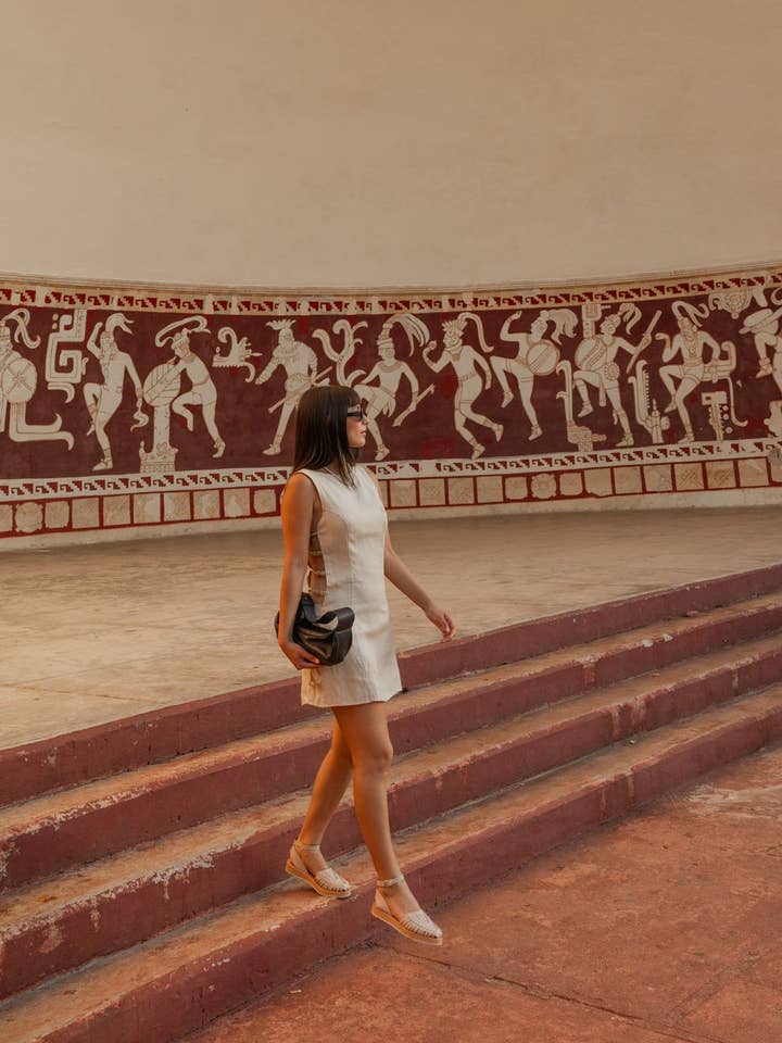 Mexas EU - Wholesale Sandals - Women's - CHETUMAL HUESO - Bone-colored leather espadrilles4