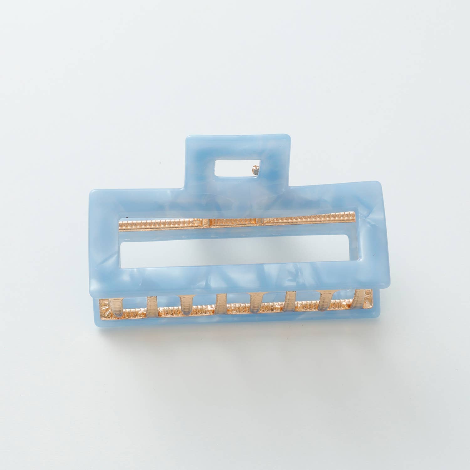 Assortito Isla Boardwalk | Fermaglio in metallo a forma di rettangolo cavo medio in vendita all'ingrosso su Faire6