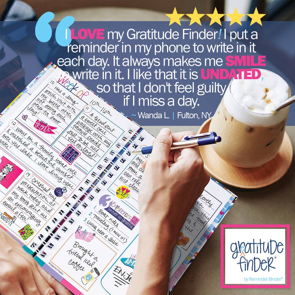 Denise Albright® - Wholesale Journal/Diary - Gratitude Finder® Journals | Open Stock8