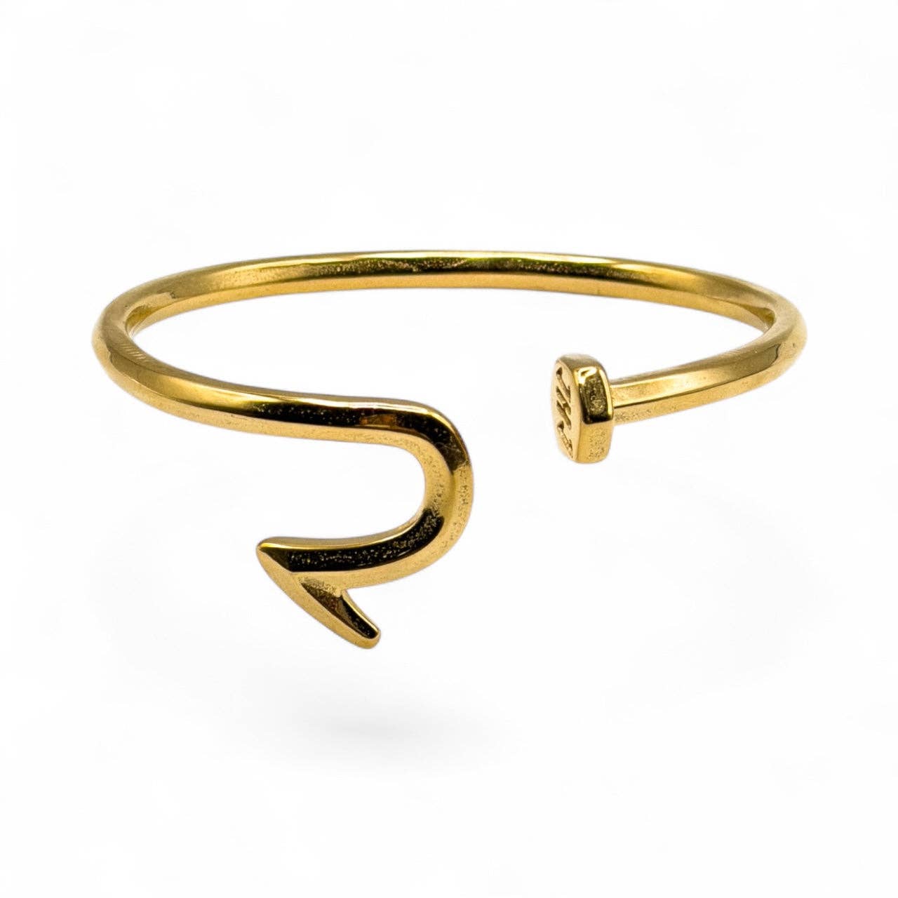 Jagged Halo Jewelry - Wholesale Cuff Bracelet - Nailed It Nail Cuff Bangle5