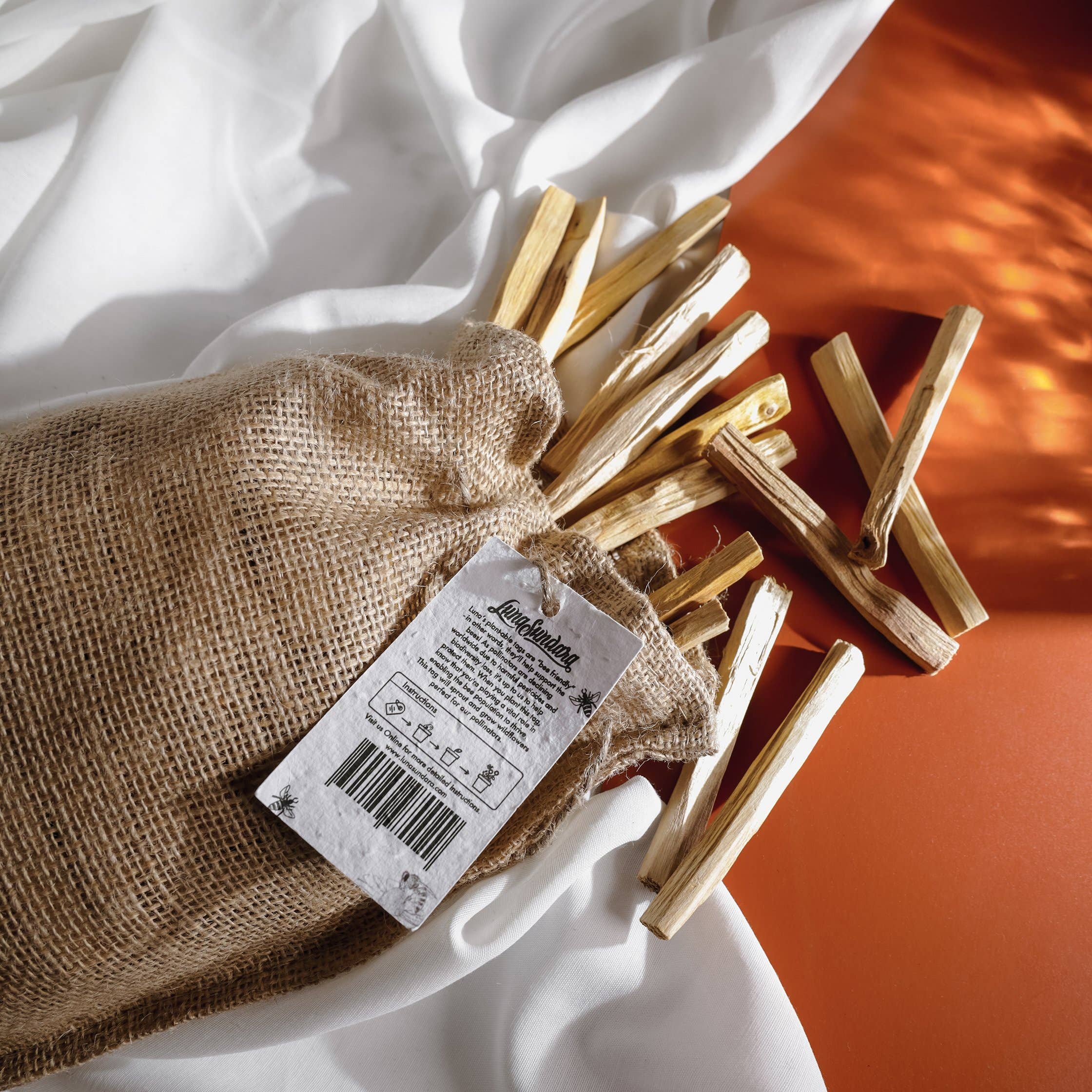 Luna Sundara - Vendita all'ingrosso Stick smudge - Bastoncini di Palo Santo per purificazione (1 libbra)1