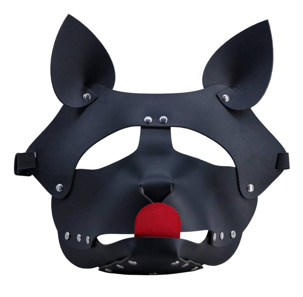 Western Fashion - Wholesale Costume - Men's - 63316 - Leather Face Mask, dog2