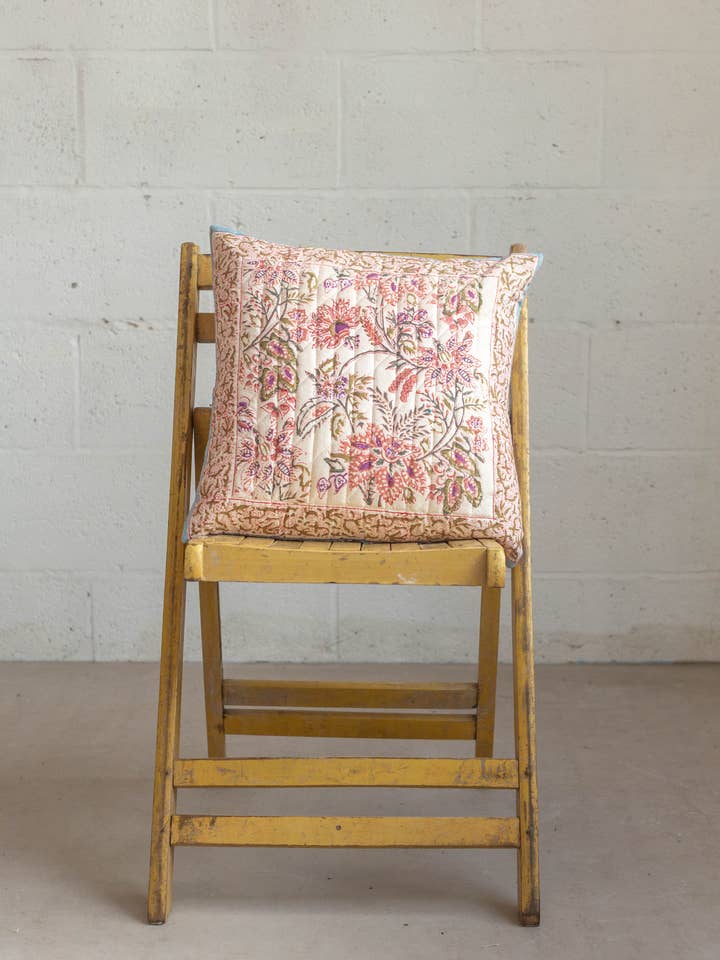 *Archive Collection* Print Block Cushion Cover for wholesale by The India Shop