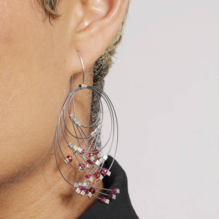 Meghan Patrice Riley - Wholesale Dangle Earrings - Vertigo Hook Earrings (Large)36