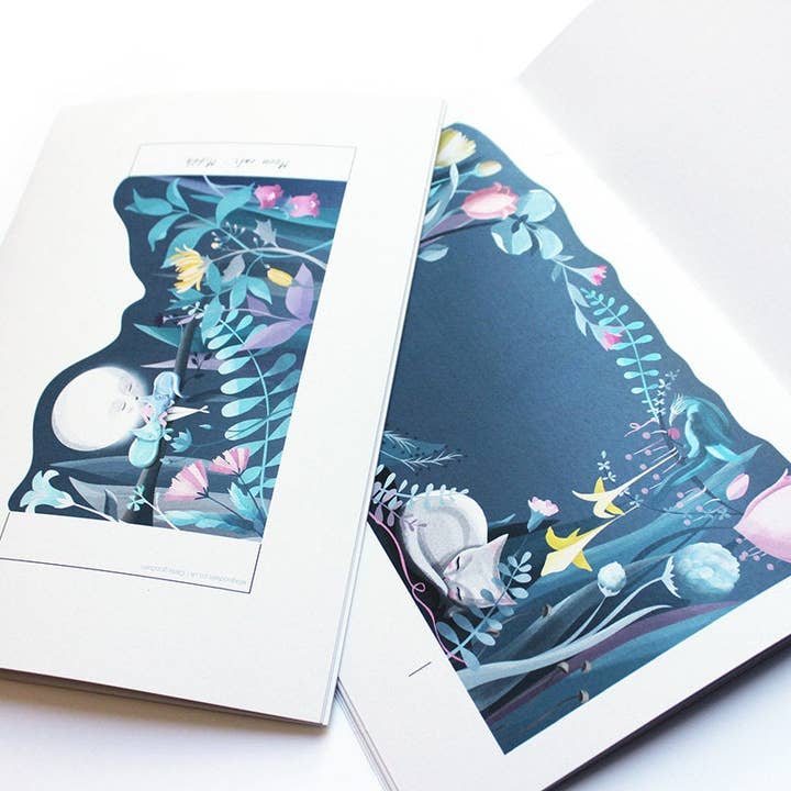 Miss Ella - Wholesale DIY Craft Kit - Cat Moon Diorama Book (Makes up 3 dioramas)4