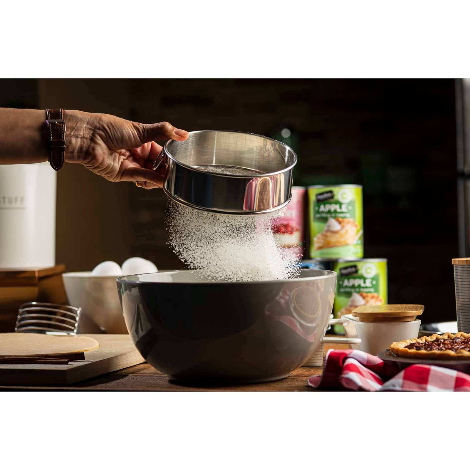 TableCraft Products Company - Wholesale Sifter - 6" Fine-Mesh Sieve Strainer3