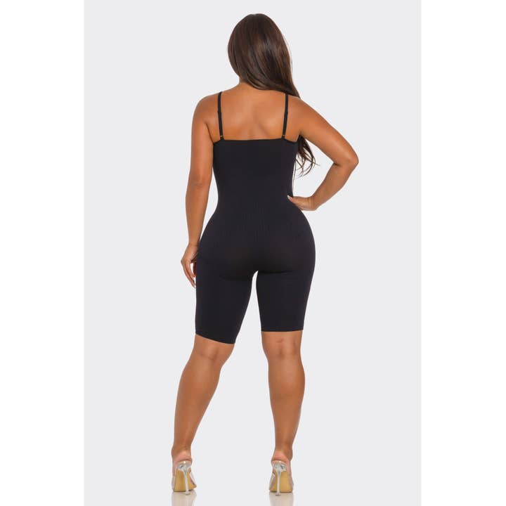 DORCAS - Wholesale Romper - Women's - Basic Seamless Romper Biker Shorts8