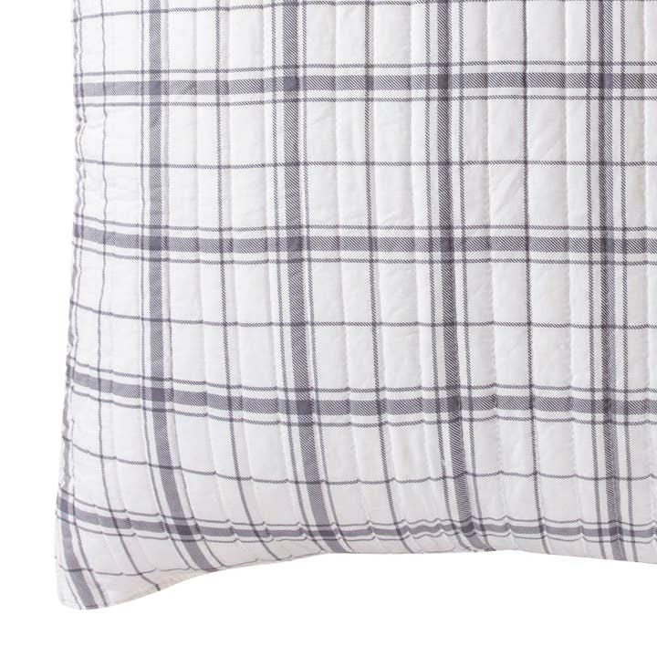 Levtex Home - Wholesale Bedding Pillowcase/Sham - Sleigh Bells Grey Euro Sham3