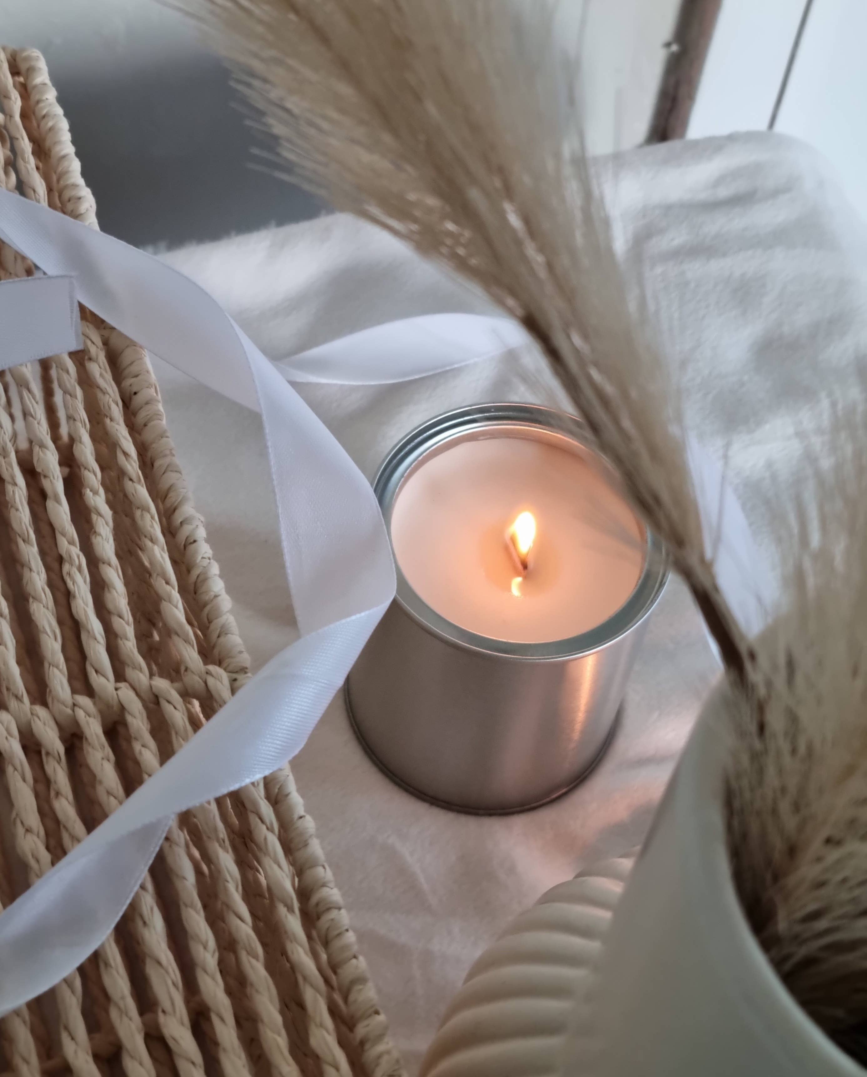 JaaM – wholesale Travel candles – Fresh Linen Wood Wick Candle Fresh Clean Scented Candle4