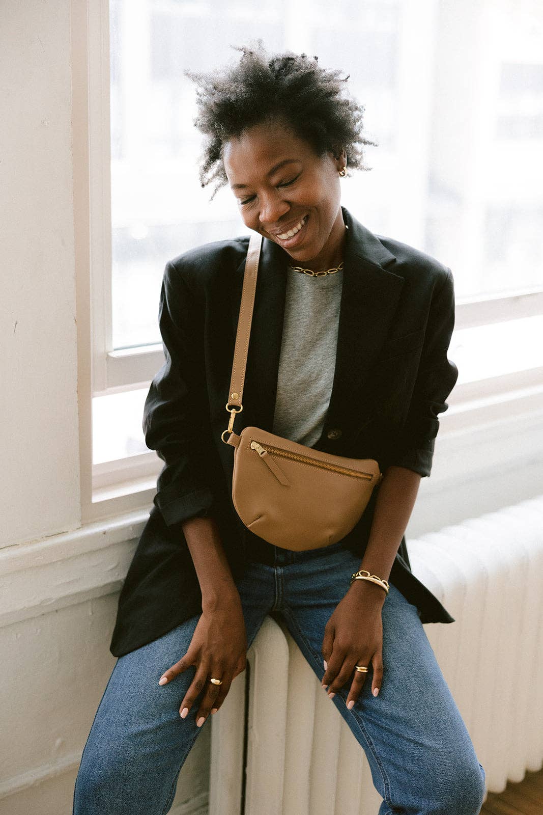 ABBY ALLEY – Großhandel Bauchtasche – Damen – Schultertasche, Latte5