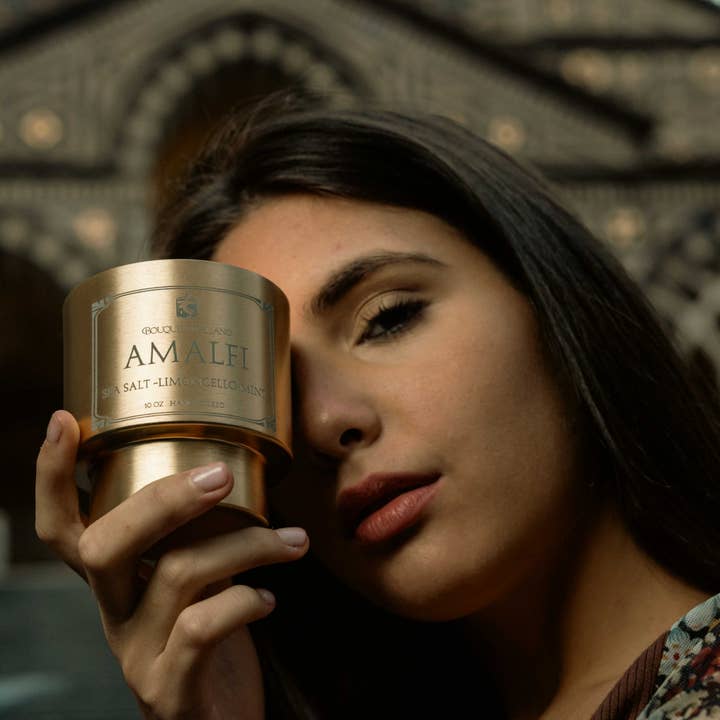 BouquetItaliano – wholesale Jar/filled candle – Amalfi Luxury Scented Candle – Italian Coastal Inspired26