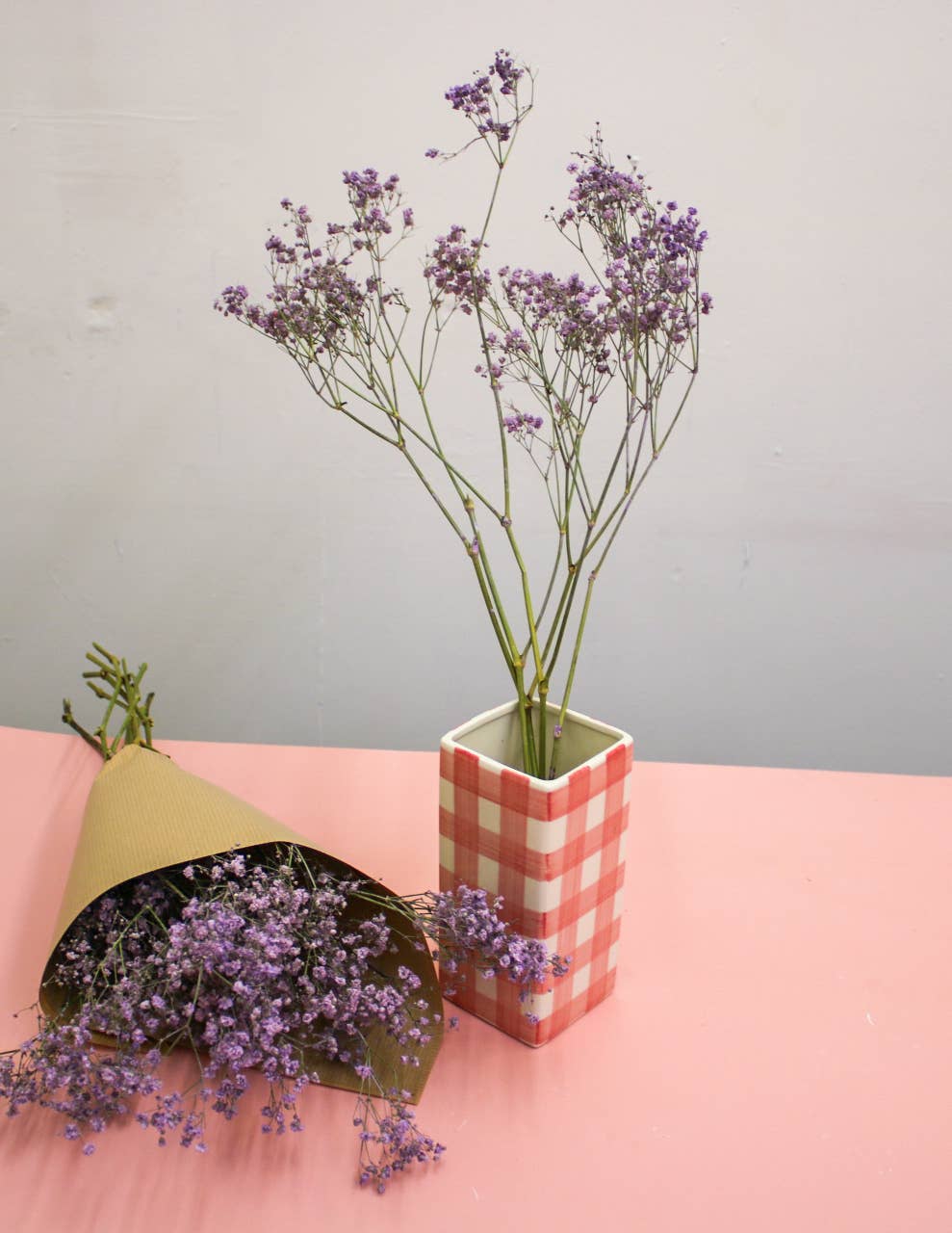 Wildestdreams.flowers - Wholesale Dried/Pressed Flowers - Dried Purple Gypsophila Baby's Breath flower bouquets 6
