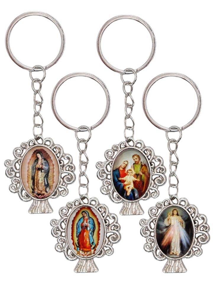 Religious Figure Tree of Life Pendant Key Chain for wholesale by Cap Zone