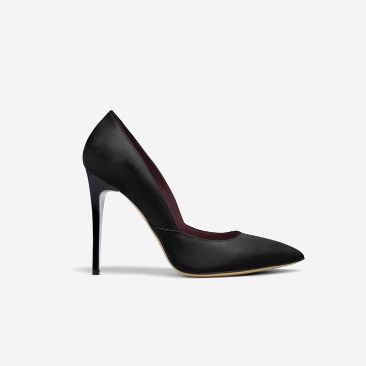 Pearl - Wholesale High Heels - Women's - QUEEN K Cherry Wine Heel - Vegan