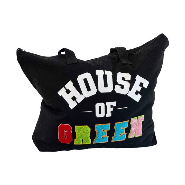 Tilpas Tote taske - House of Design - Custom Varsity Letter for engroshandel hos KaAn's Designs