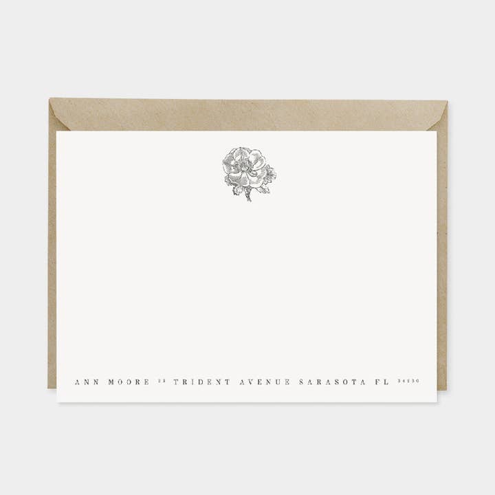 Biglietti per appunti botanici Cowania Plicata per la vendita all'ingrosso da parte di The Design Craft