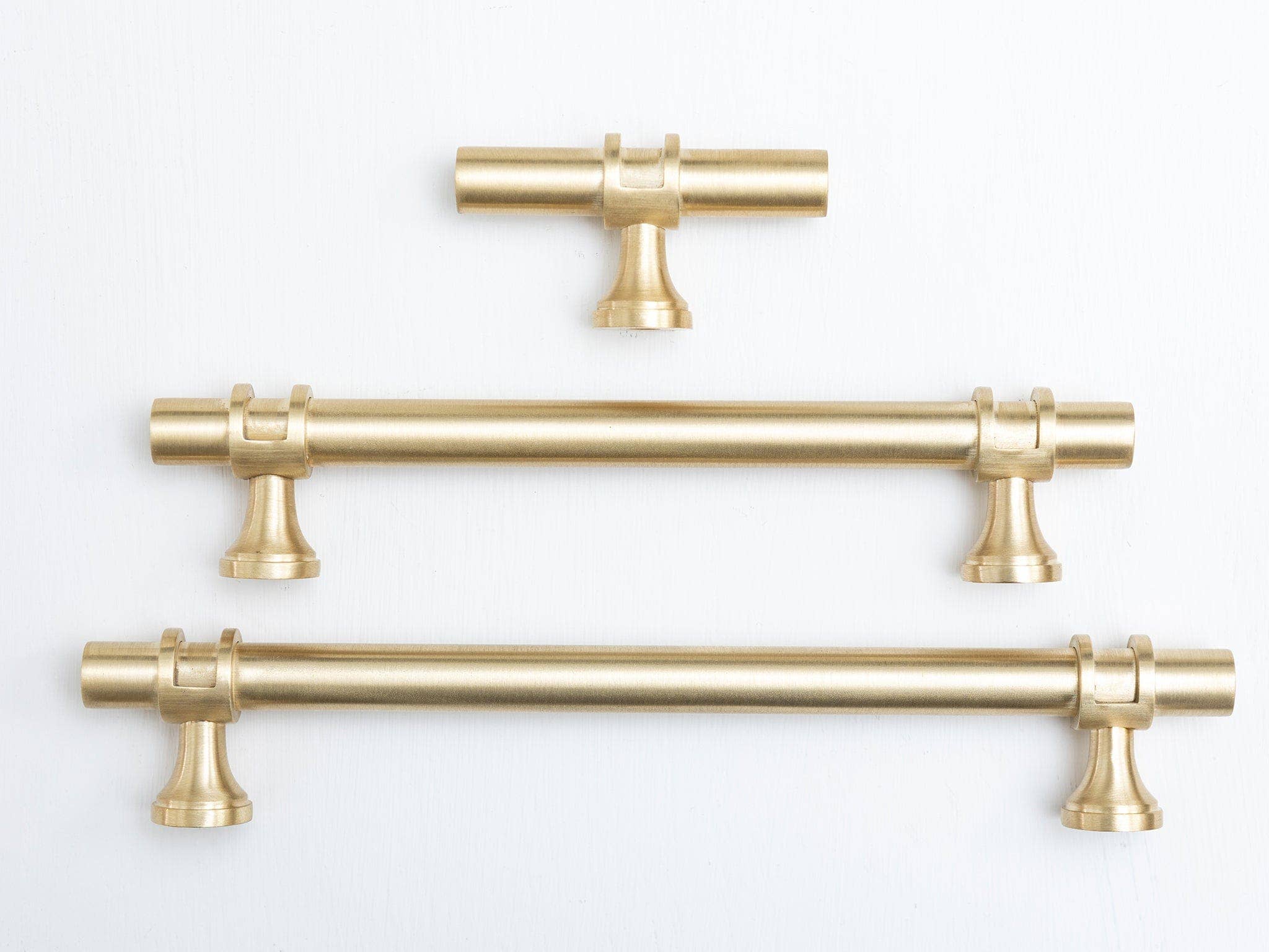 Brass bee – wholesale Knob/pull – Solid Brass Plain Kitchen Pull Handles & Knobs17