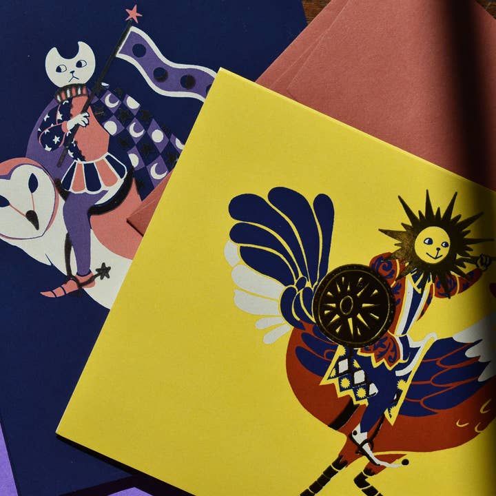 Punched Tin Press - Wholesale Everyday Greeting Card - Day Knight Greeting Cards2