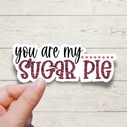 'Jij bent mijn suikertaart! ' Stickers voor liefdes voor wholesale door Forest Crafts