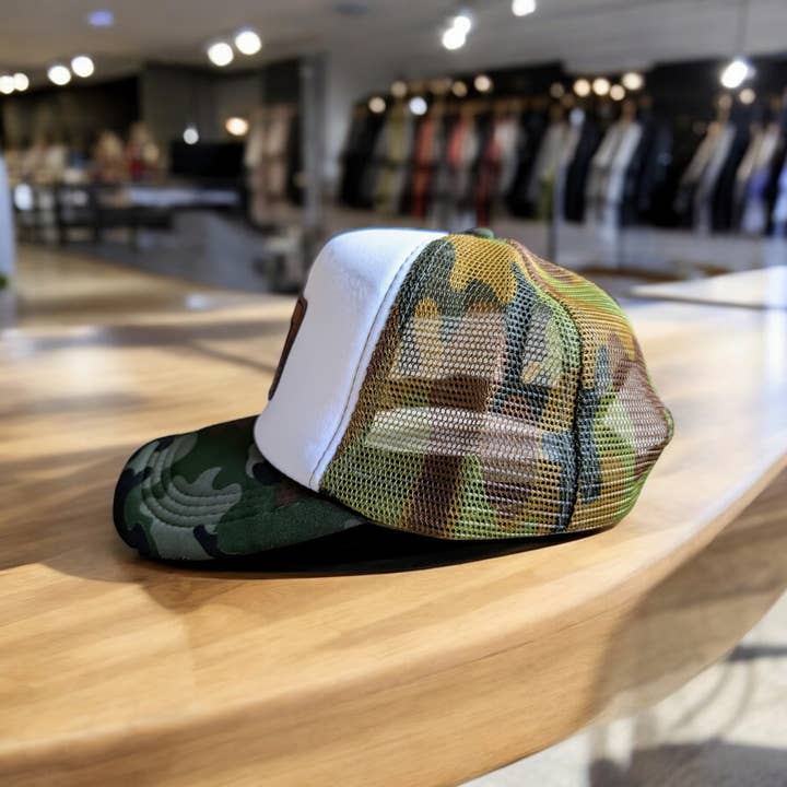 2A Solutions - Vendita all'ingrosso Cappellino da camionista - Unisex - Cappello da camionista in pelle I'm Voting Felon (schiuma di poliestere)1