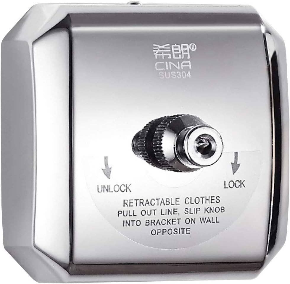 VIGOR - Wholesale Clothes Hangers - Retractable Clothesline Indoor Heavy Duty 304 Stainless2