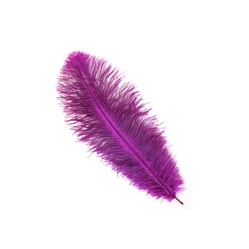 Zucker Feather Products - Wholesale Craft Supplies - Ostrich Feathers-Floss - Very Berry