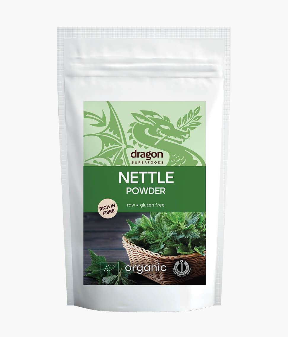 Smart Organic - Wholesale Protein/Superfood Powder - Nettle, Powder, Bio, Dragon Superfoods, 150g/1kg0