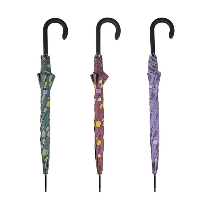 Automatisk paraply i 3 farver for engroshandel hos Cuatrogotas