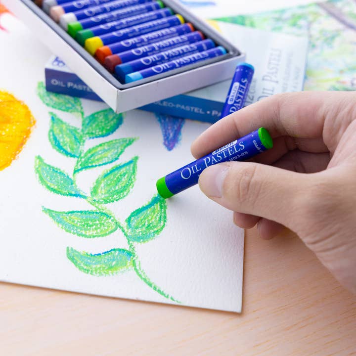 Luna Office Supply - Everyday Essential - Wholesale Crayons - Oil Pastels 12 Colors4