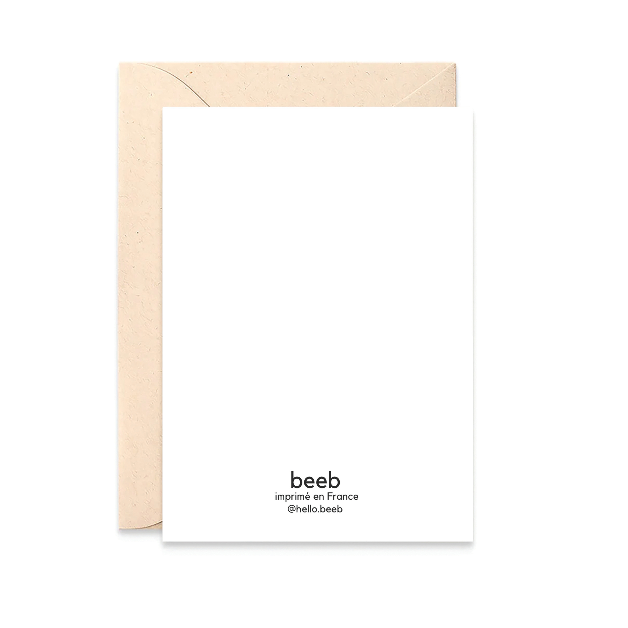 beeb - Vendita all'ingrosso Biglietto di auguri per la nascita - Carte 'Benvenuta Piccola sardina'1