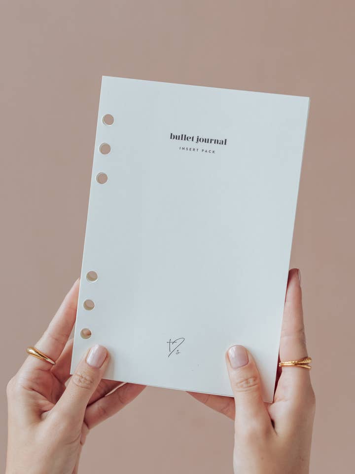 Bullet Journal Insert Pack for wholesale by The Inspired Stories