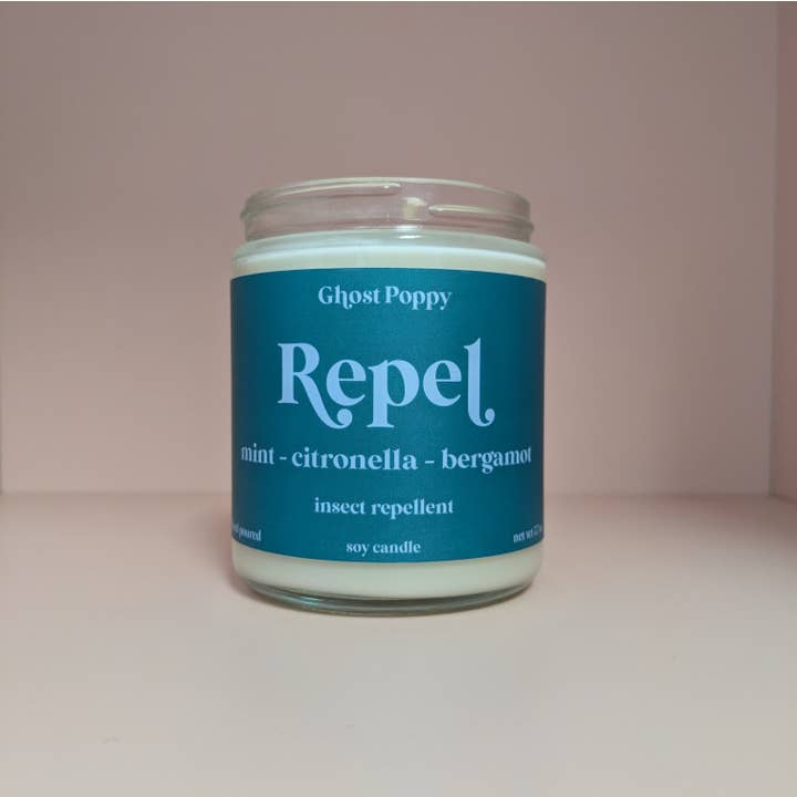 Repel Candle for wholesale by Ghost Poppy