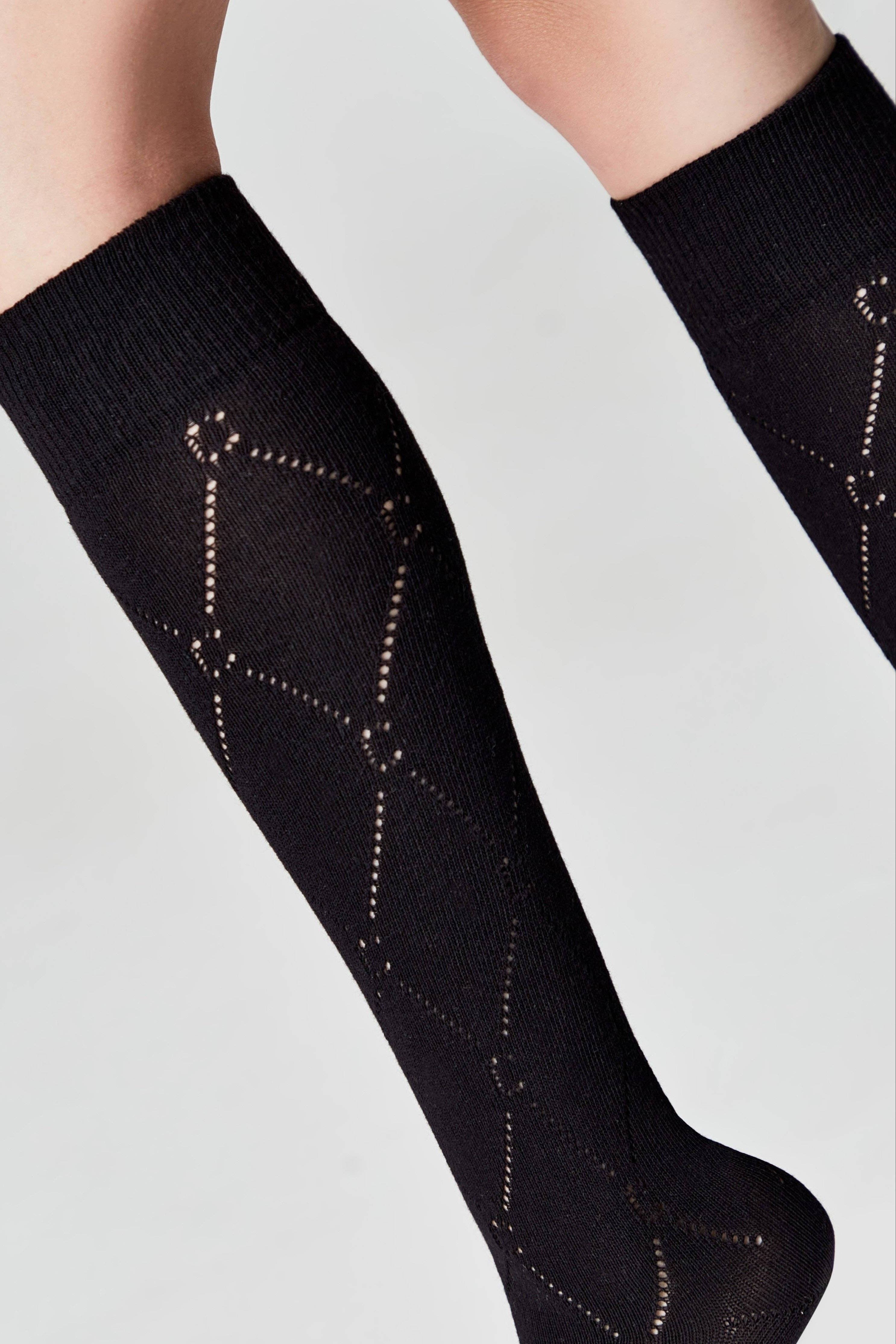 Conte Elegant - Wholesale Sokken - Dames - Katoenen Kniekousen Conte Classic 00710