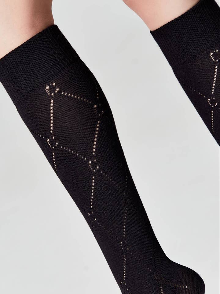 Conte Elegant - Wholesale Sokken - Dames - Katoenen Kniekousen Conte Classic 00710