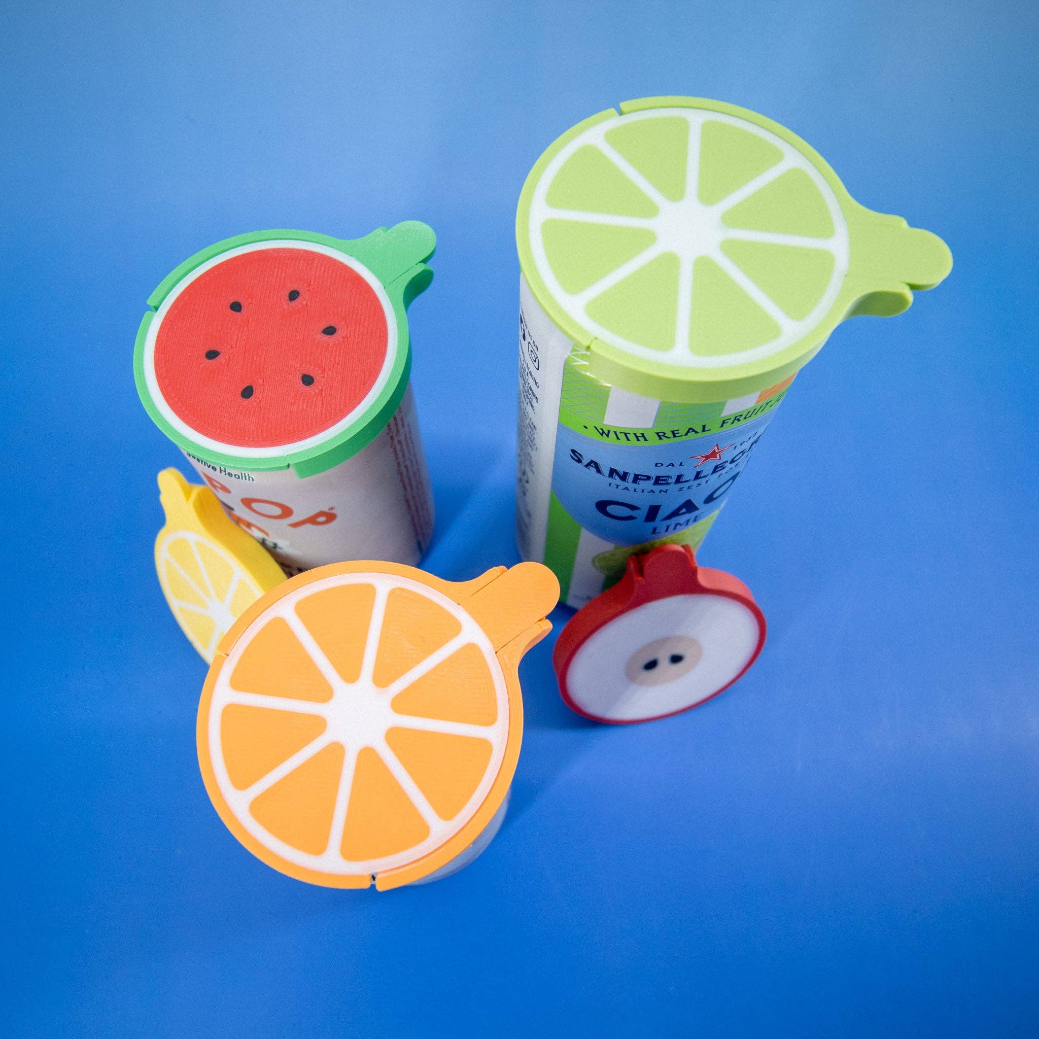 Super Fantastic - Wholesale Drink Lids - Fruit Sippy Caps: Set of 6 Can Lids7