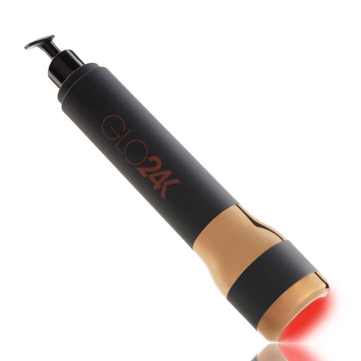 GLO24K - Wholesale Electronic Skincare Device - The Rejuvenator: LED Beauty Wand + Collagen Serum System