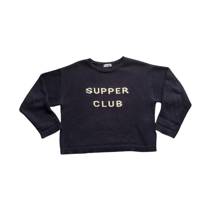 Supper Club Sweater for wholesale by Tea Time