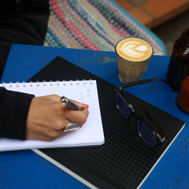 Anteckningsbok A4 Tec Svart för wholesale av CEDON