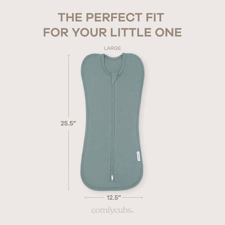 Comfy Cubs - Wholesale Swaddle - Baby - Easy Zipper Wrap 2 Pack Swaddle Blanket by Comfy Cubs32