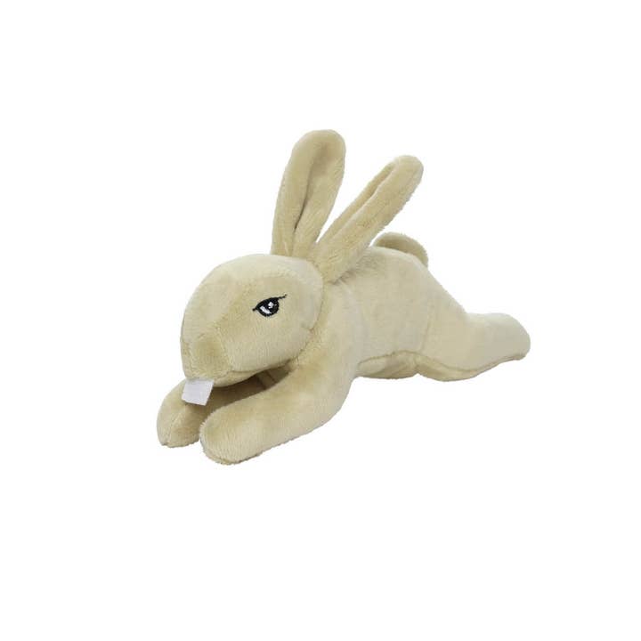 Tuffy Dog Toys - VIP Products - Wholesale Pet Squeaky Toy - Dog - Mighty Jr Nature Rabbit - Brown, Plush, Squeaky Dog Toy
