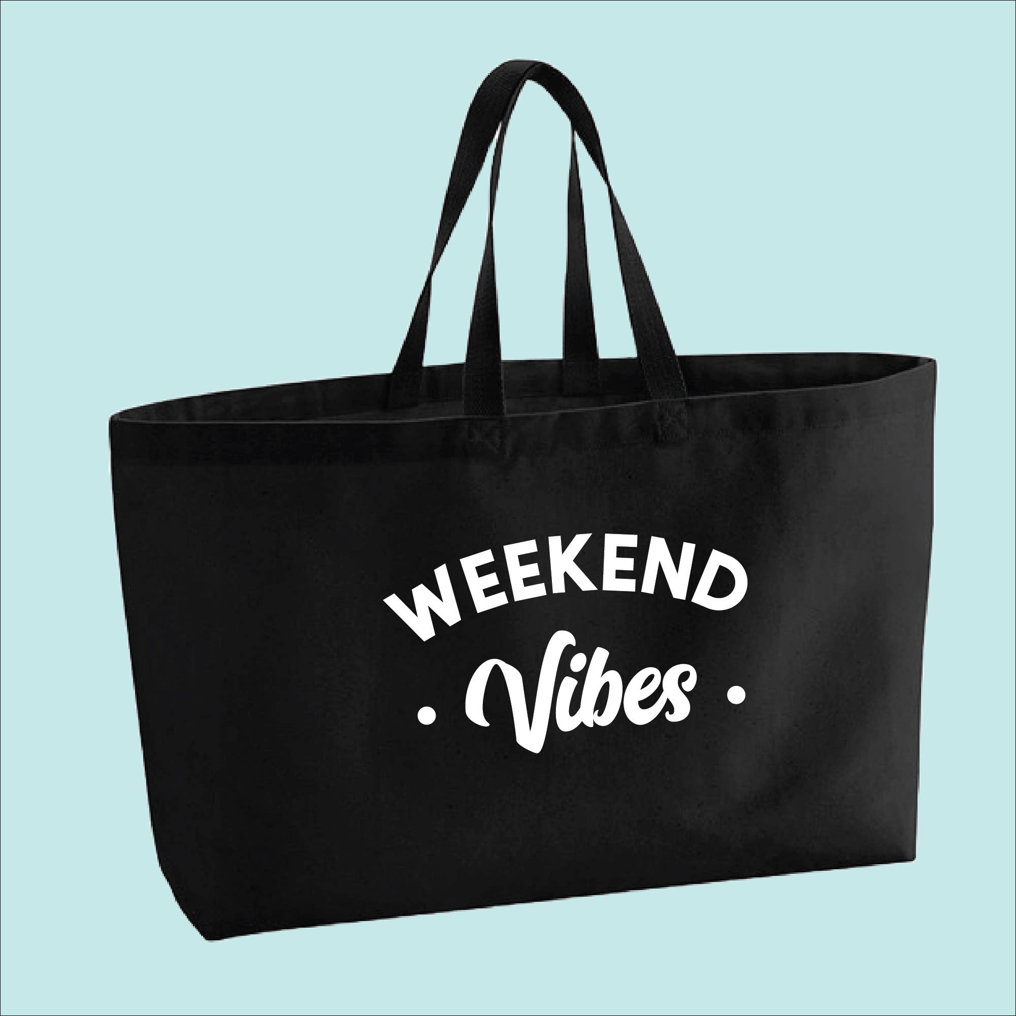 Lovetree Design – wholesale Tote bag – Women's – Weekend Vibes Premium Oversized Tote Bag0
