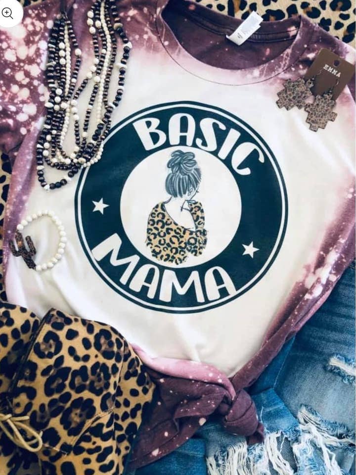 Basic Mama T-Shirt for wholesale by Elkinsons Creations