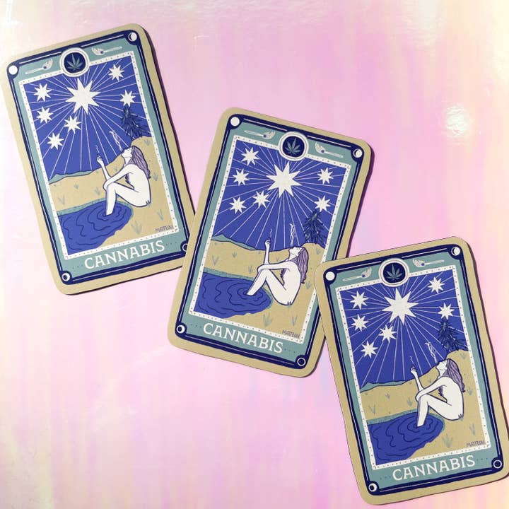 Magnete Tarocchi Cannab per la vendita all'ingrosso da parte di Mother of the Moon